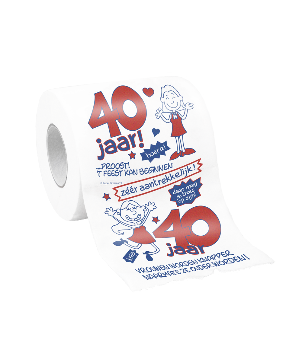 Toiletpapier - 40 vrouw