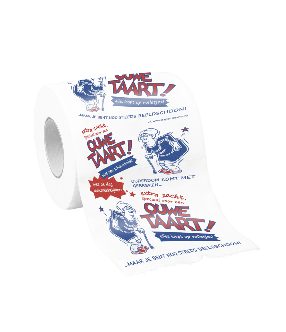 Toiletpapier - Ouwe taart