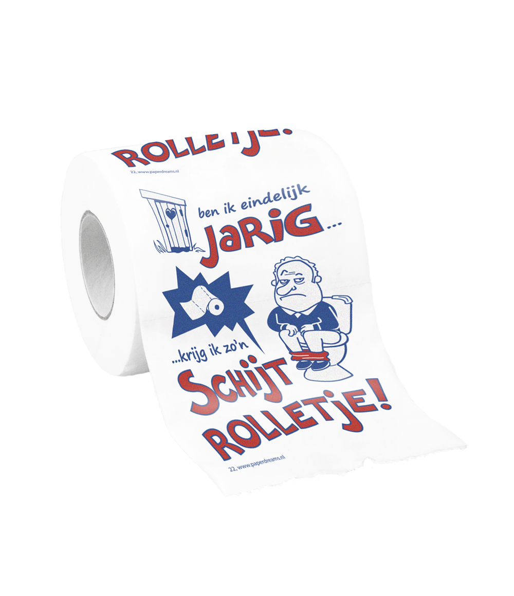 Toiletpapier - schijtrolletje