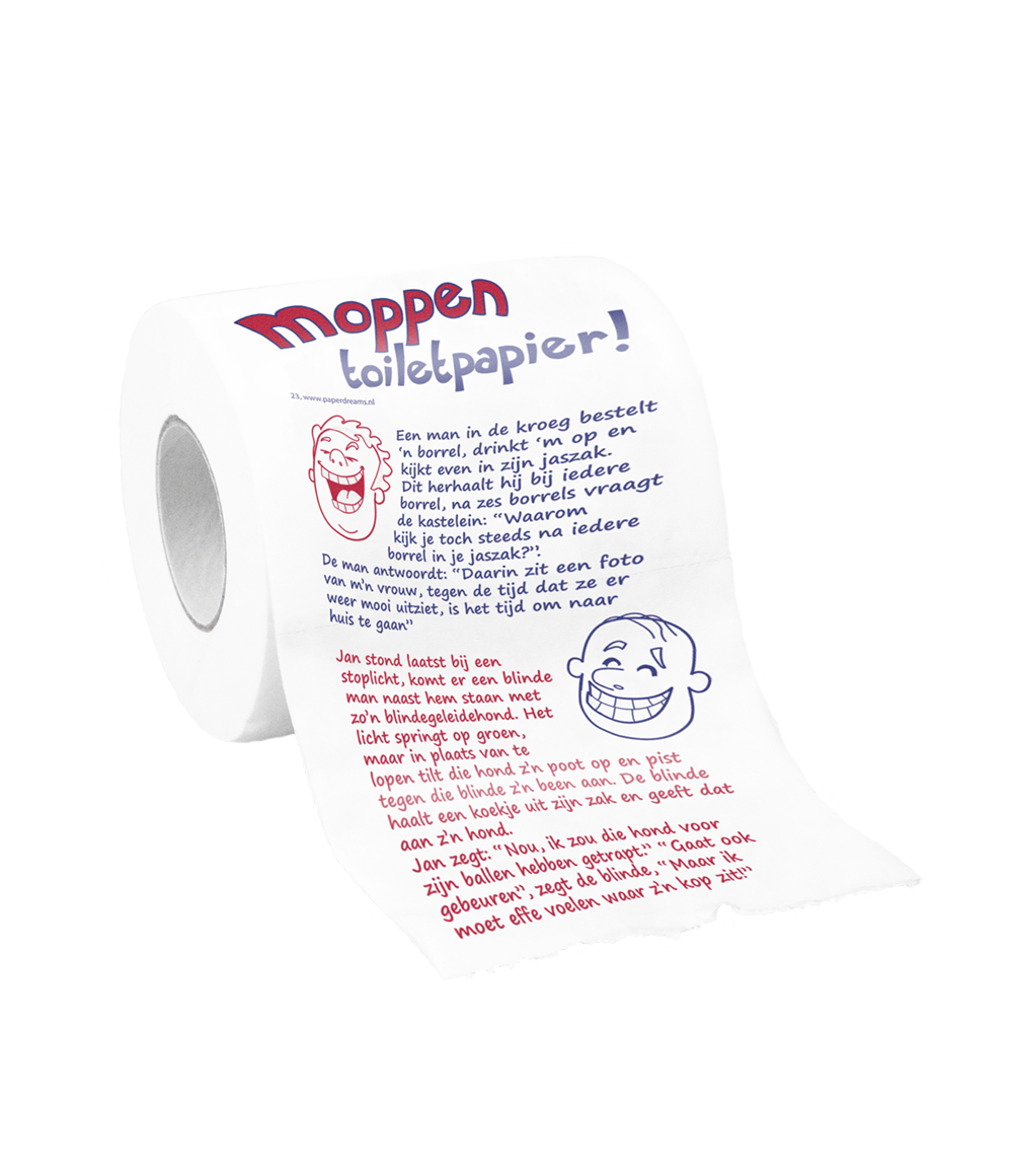 Toiletpapier - moppen