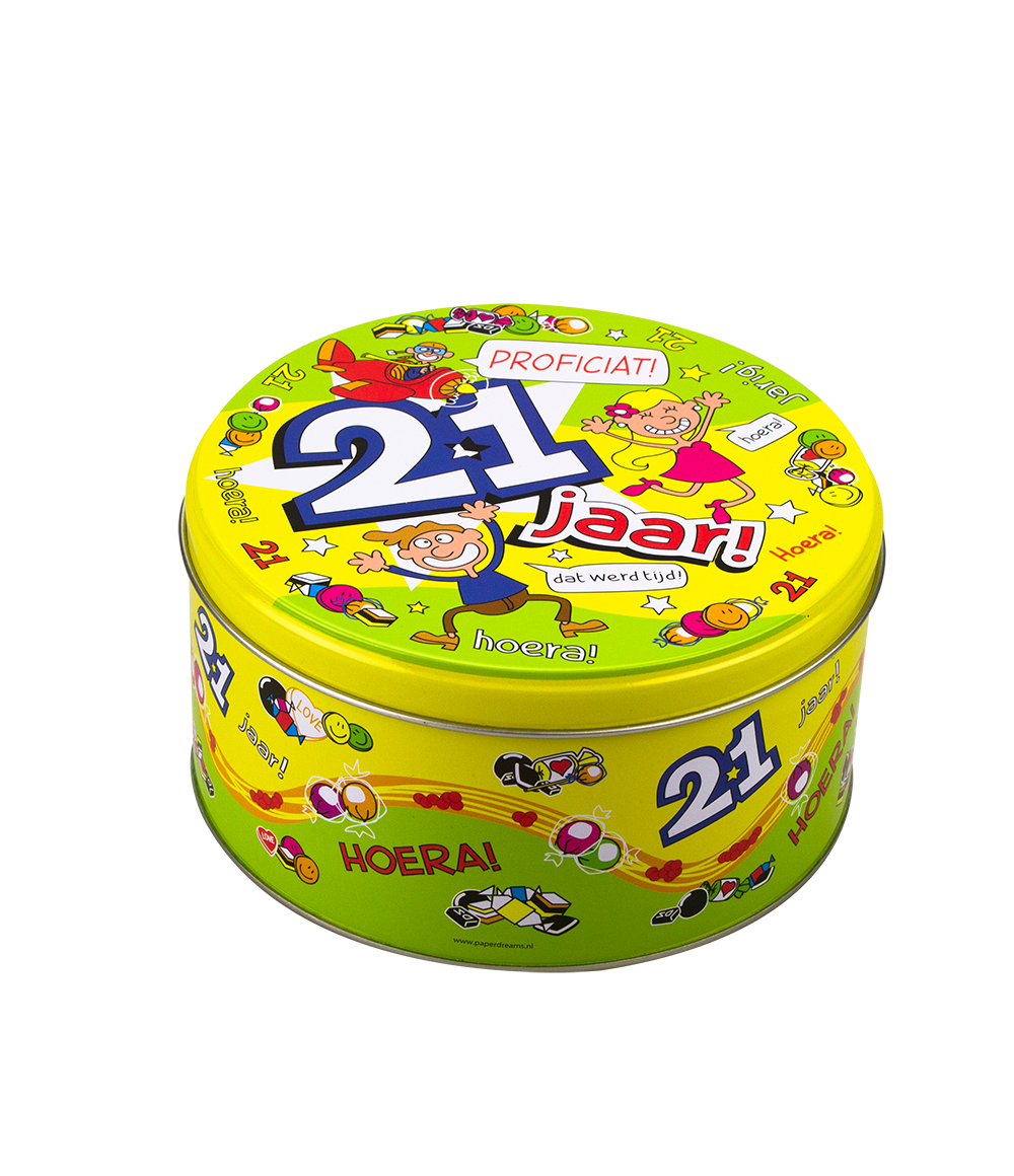 Snoeptrommel - 21 jaar