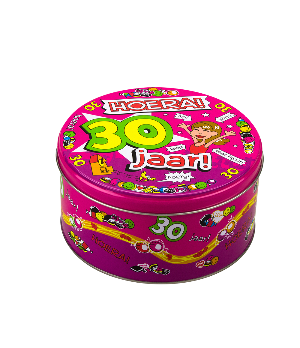 Snoeptrommel - 30 jaar vrouw