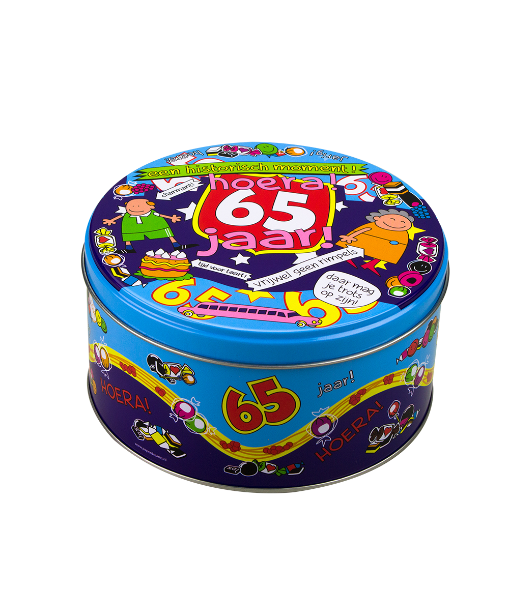 Snoeptrommel - 65 jaar