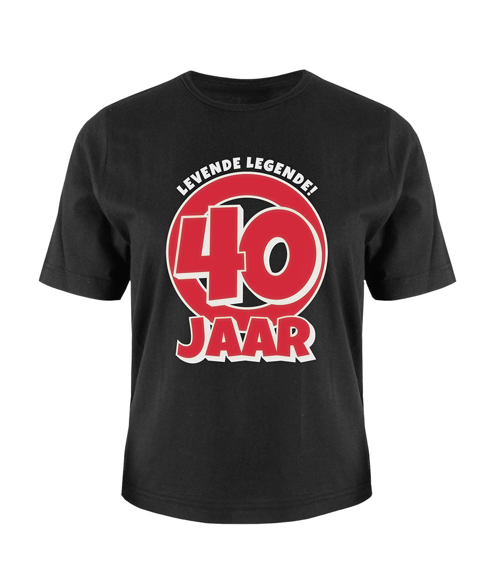 Leeftijd shirt - 40 jaar OP=OP