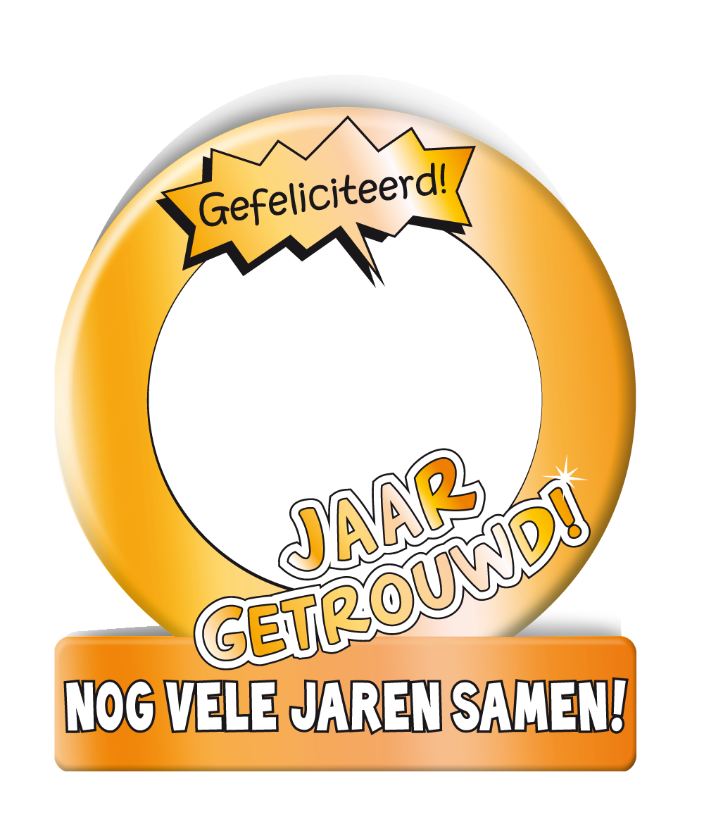 Wenskaart - Blanco getrouwd