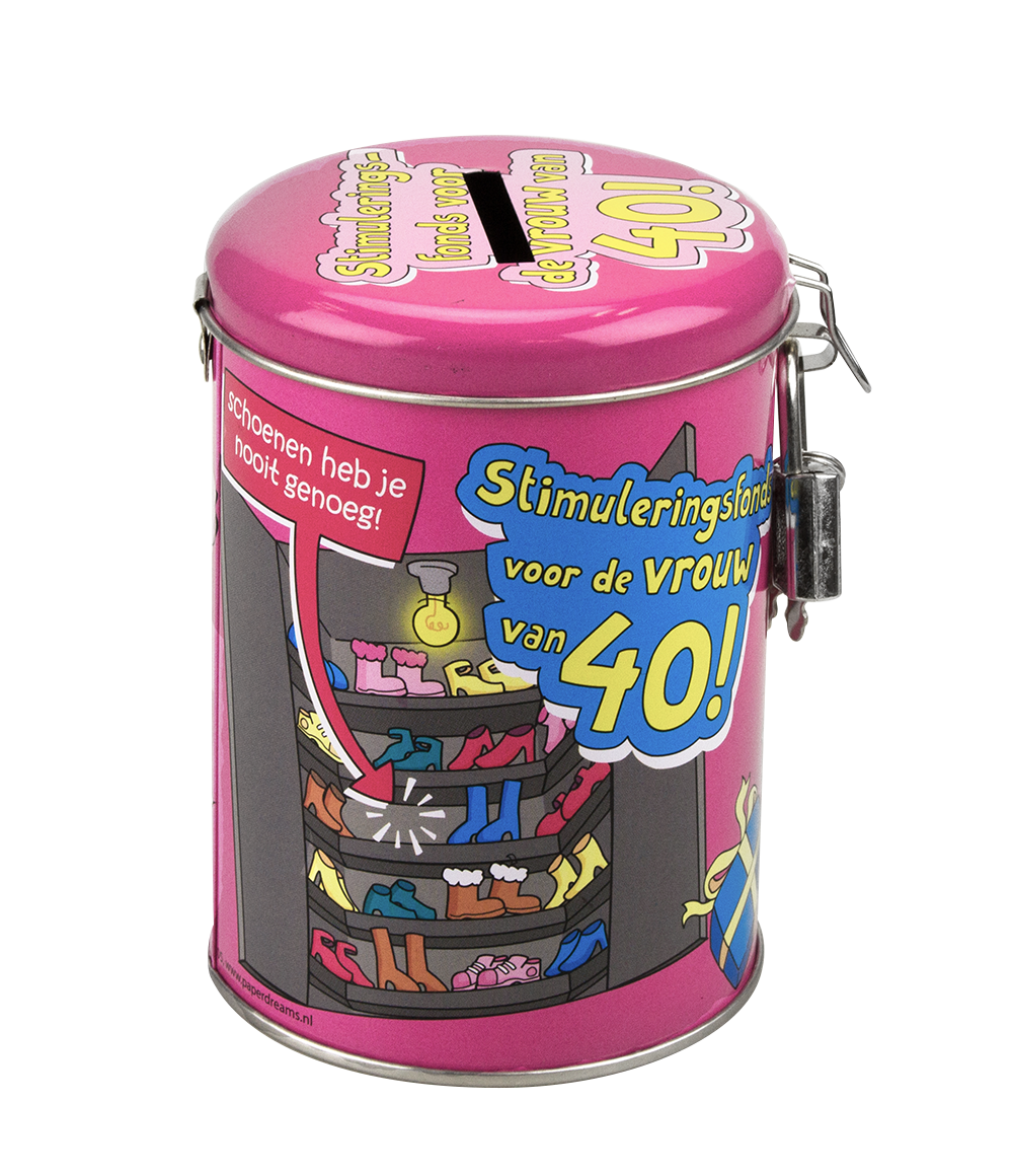 Spaarpot - 40 jaar vrouw