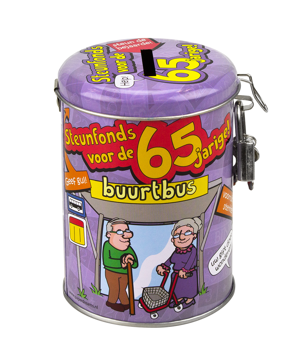 Spaarpot - 65 jaar