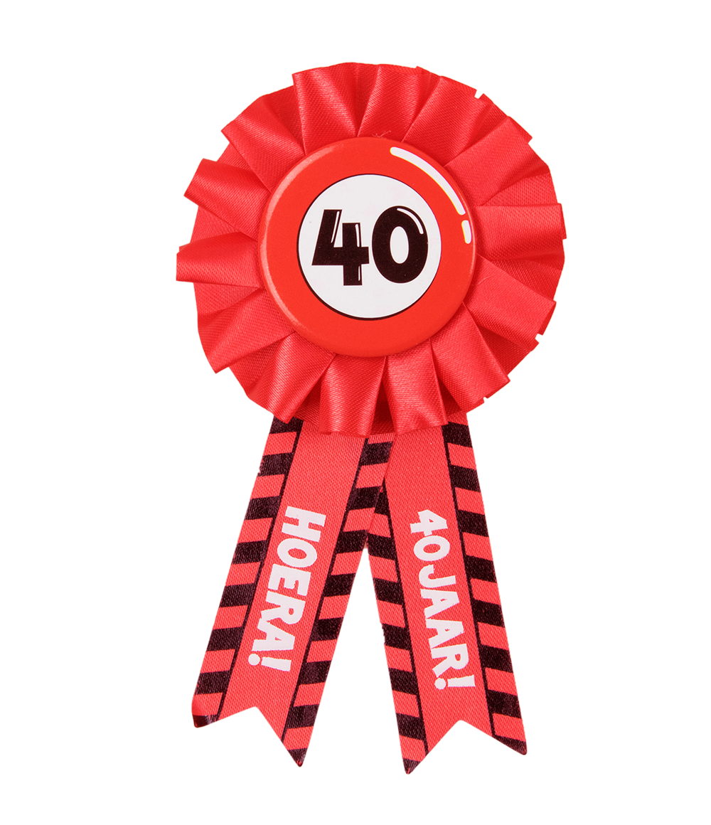 Party Rozetten - 40 jaar