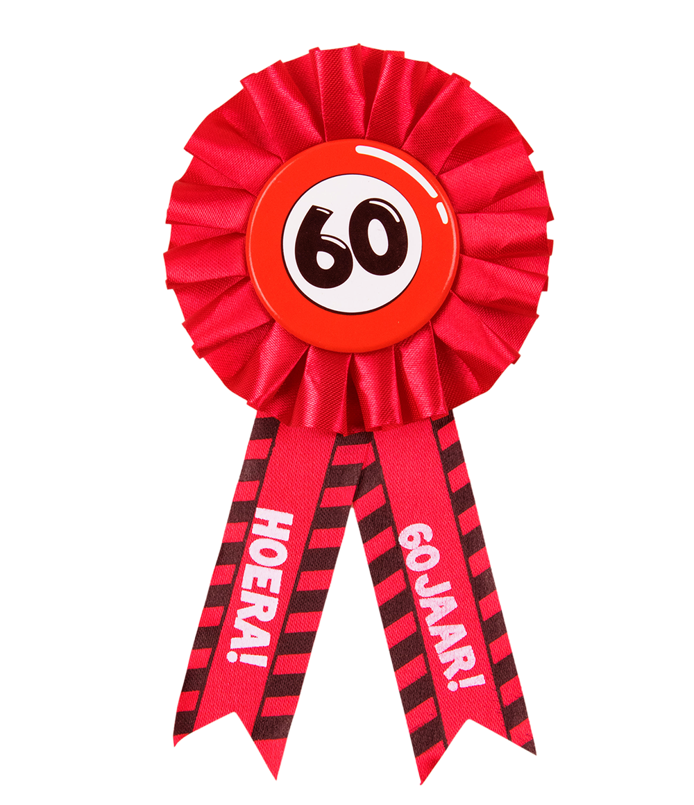 Party Rozetten - 60 jaar