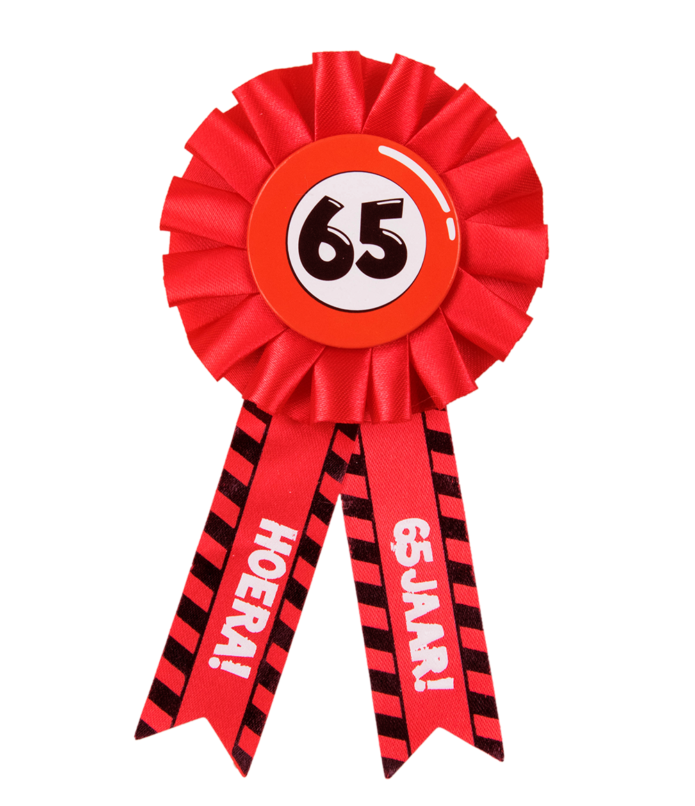 Party Rozetten - 65 jaar