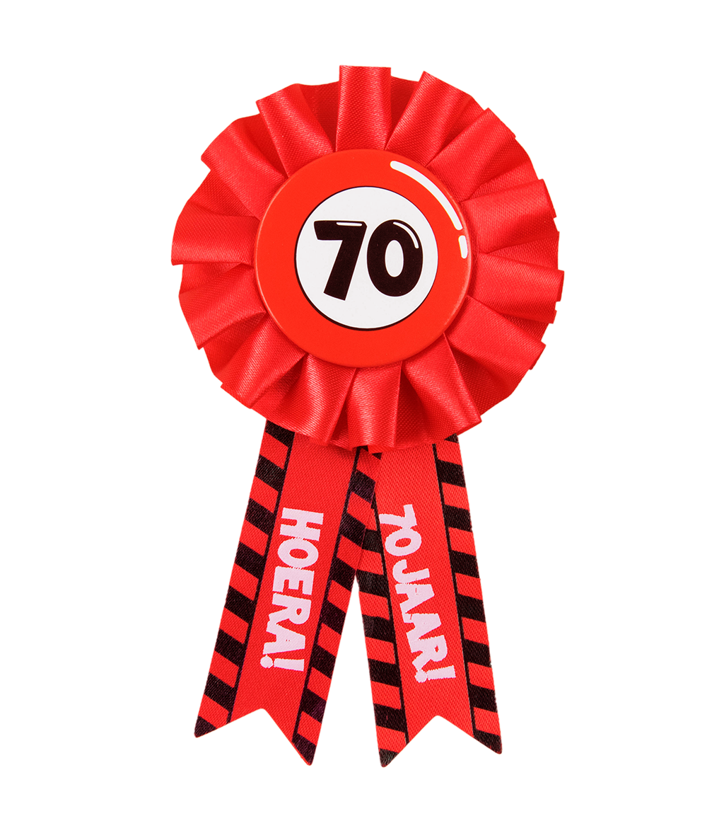 Party Rozetten - 70 jaar