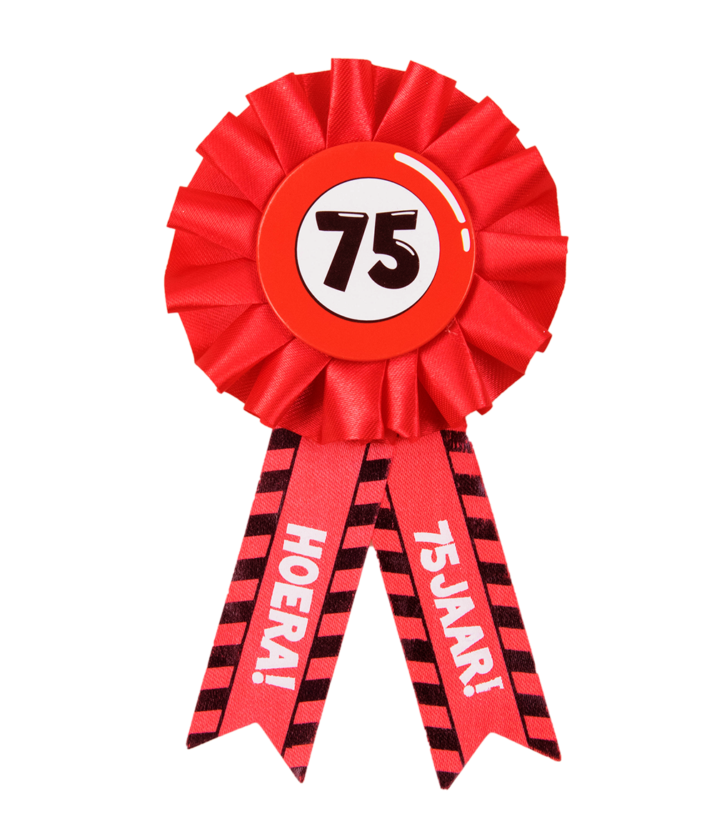 Party Rozetten - 75 jaar