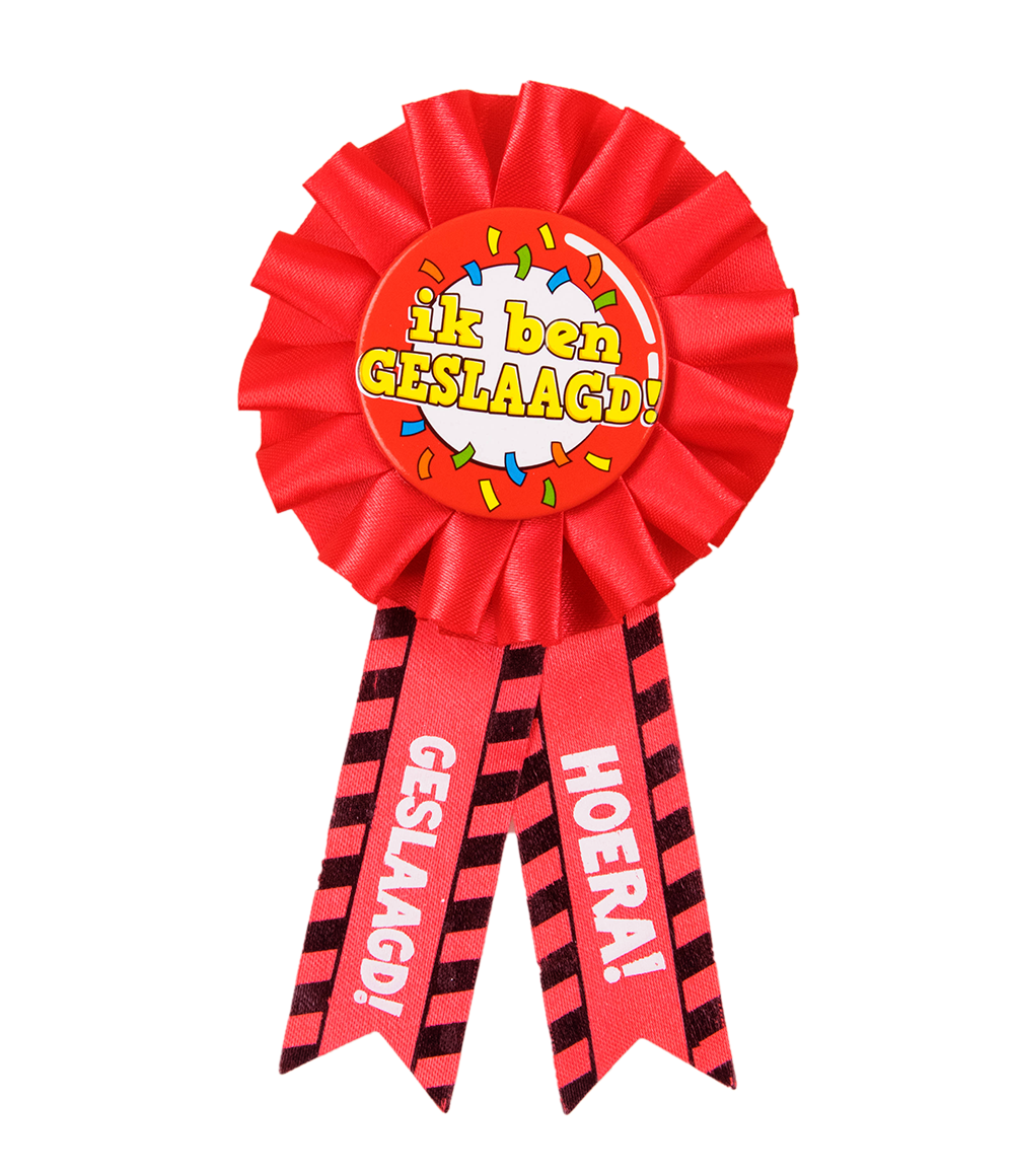 Party Rozetten - Ik ben geslaagd