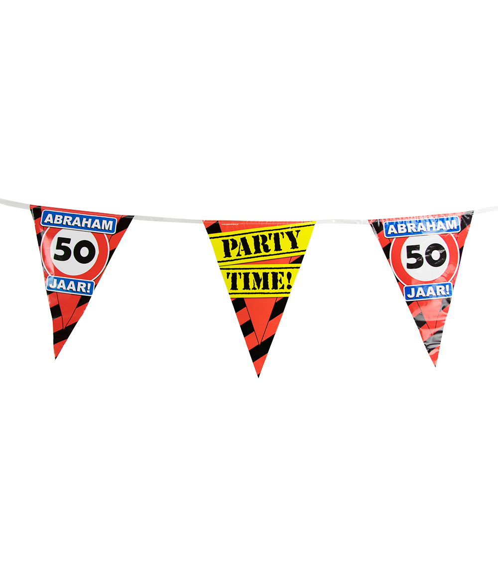 Party Vlaggen - Abraham