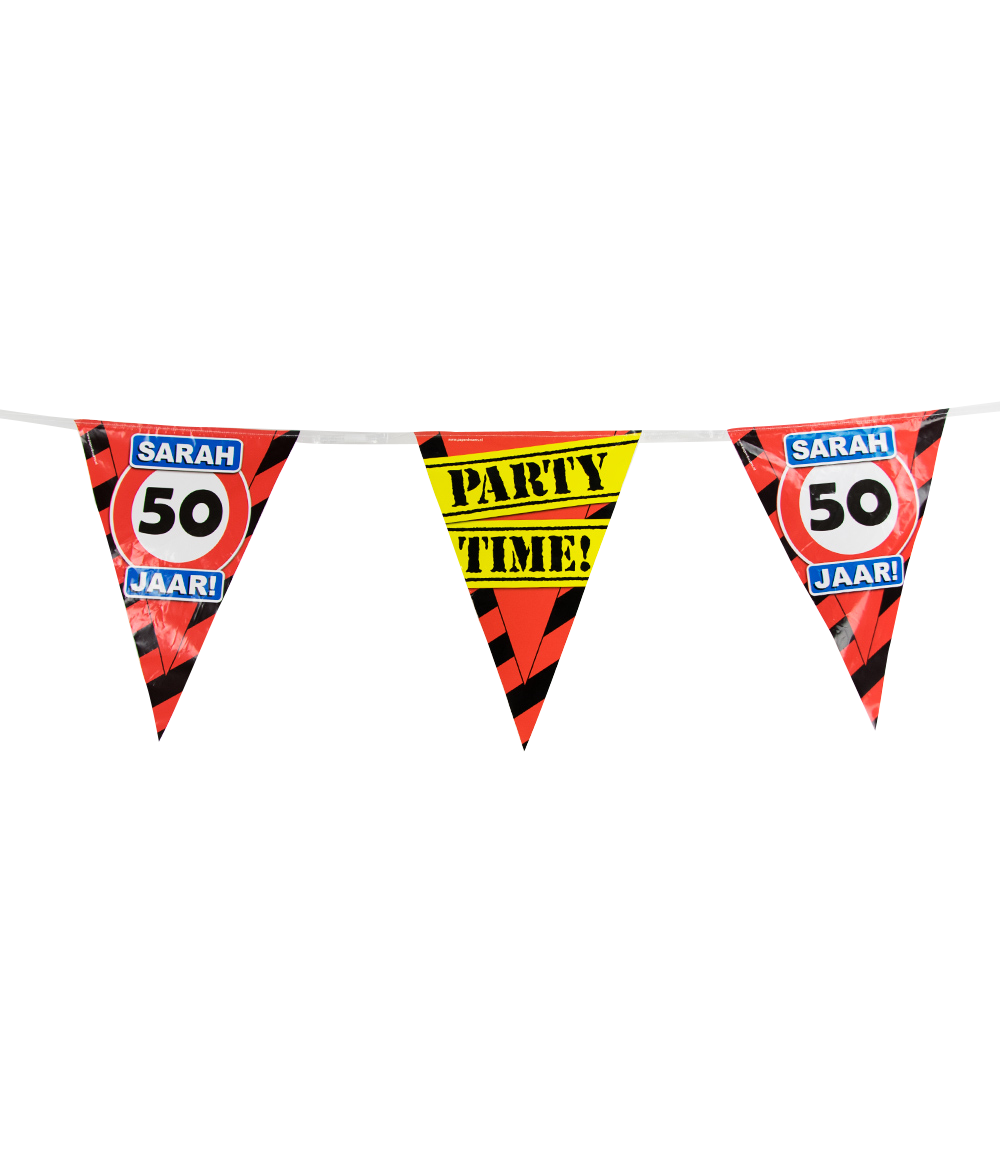 Party Vlaggen - Sarah