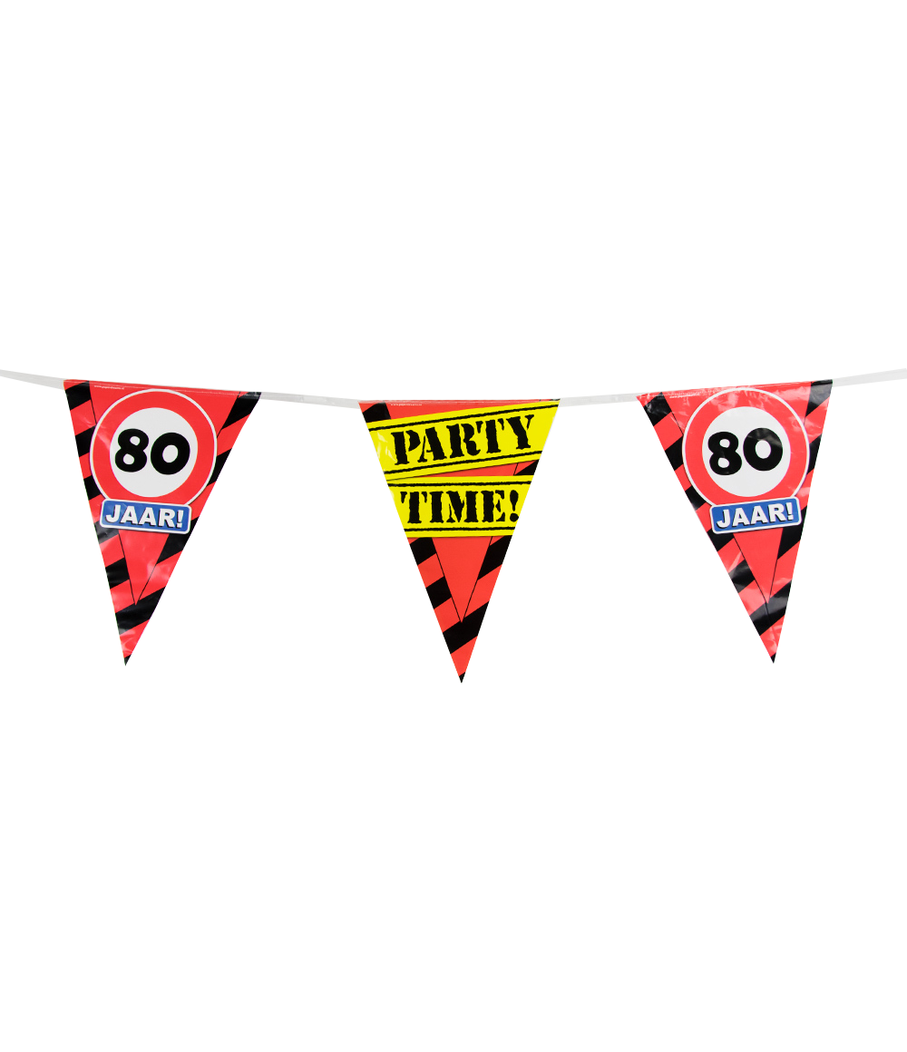 Party Vlaggen - 80 jaar