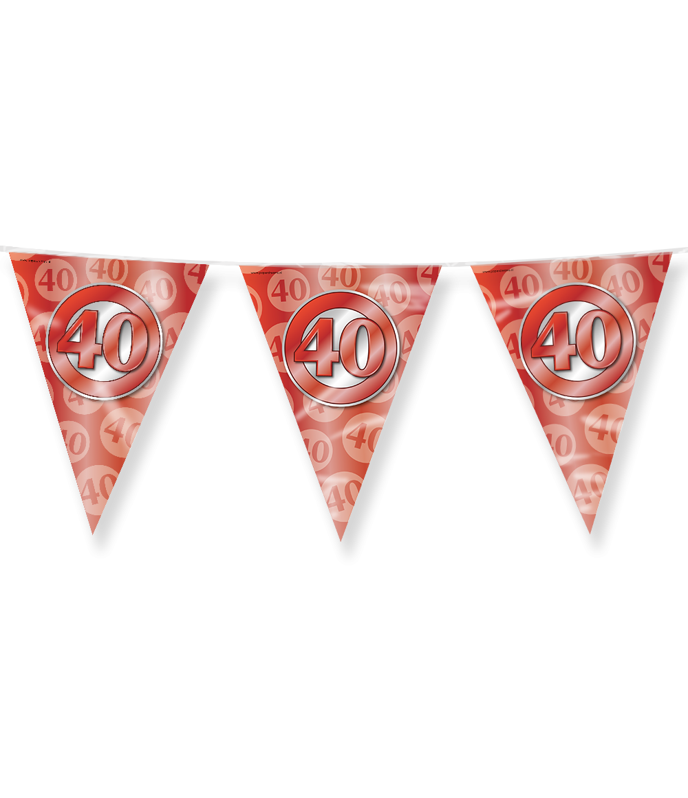 Party Vlaggen - 40 jaar getrouwd