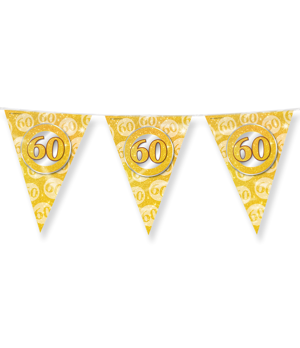 Party Vlaggen - 60 jaar getrouwd