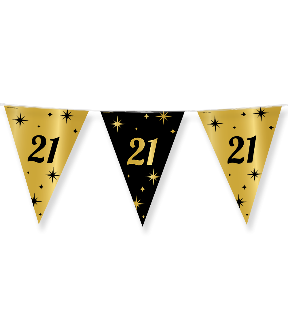 Classy Party flags foil - 21
