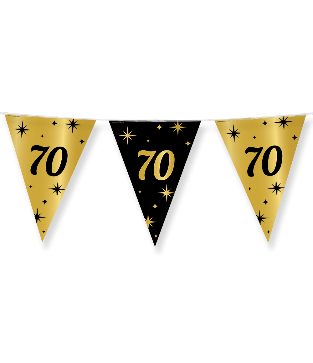 Classy Party flags foil - 70
