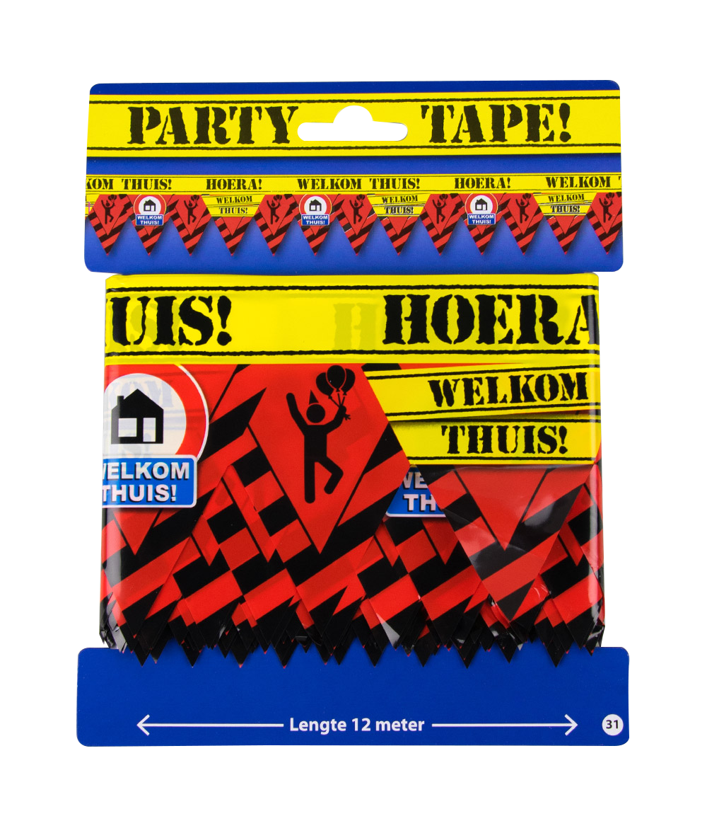 Party Tape welkom thuis