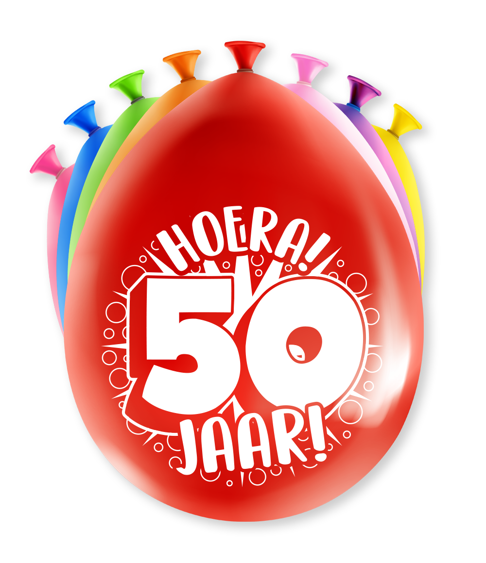 Party ballonnen - 50 jaar