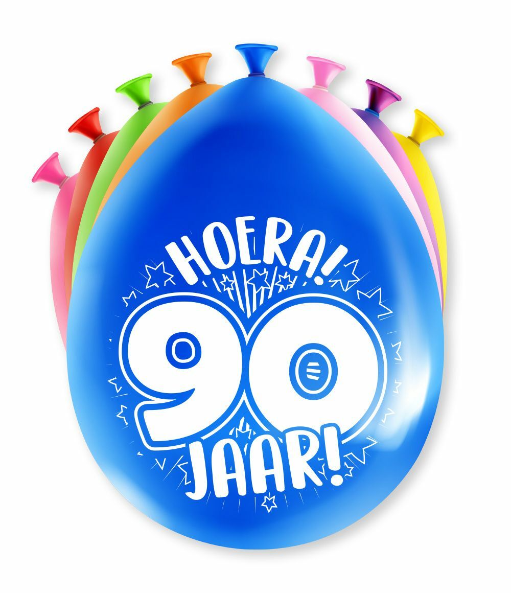 Happy party balloons - 90 years