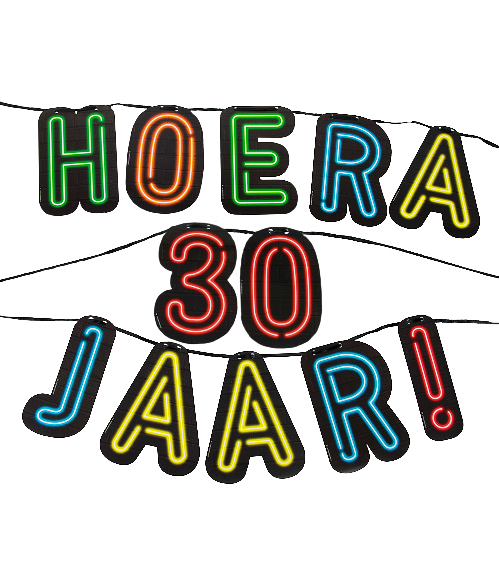 Neon Slinger - Hoera 30 jaar! OP=OP