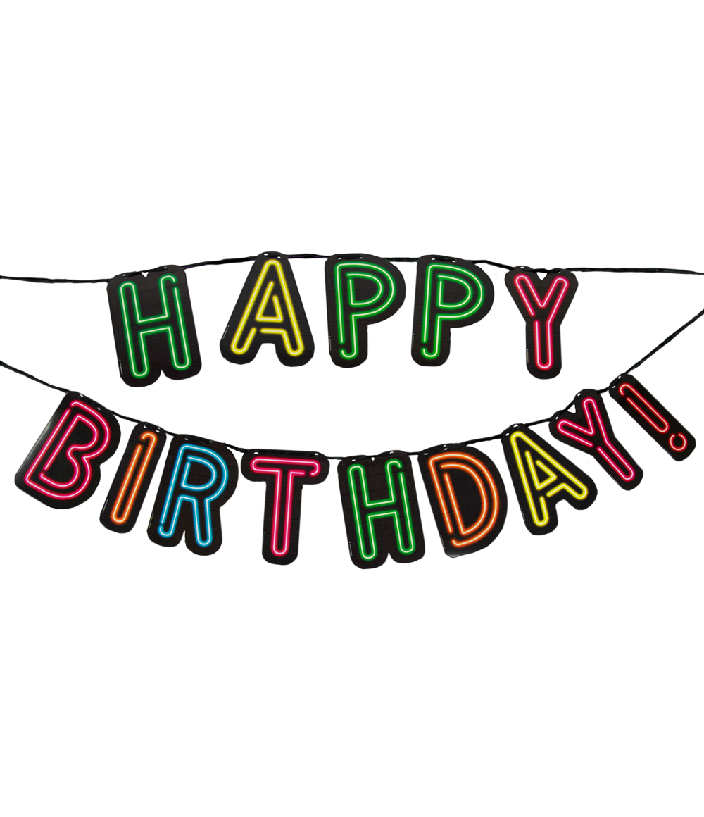 Neon slinger - Happy birthday OP=OP