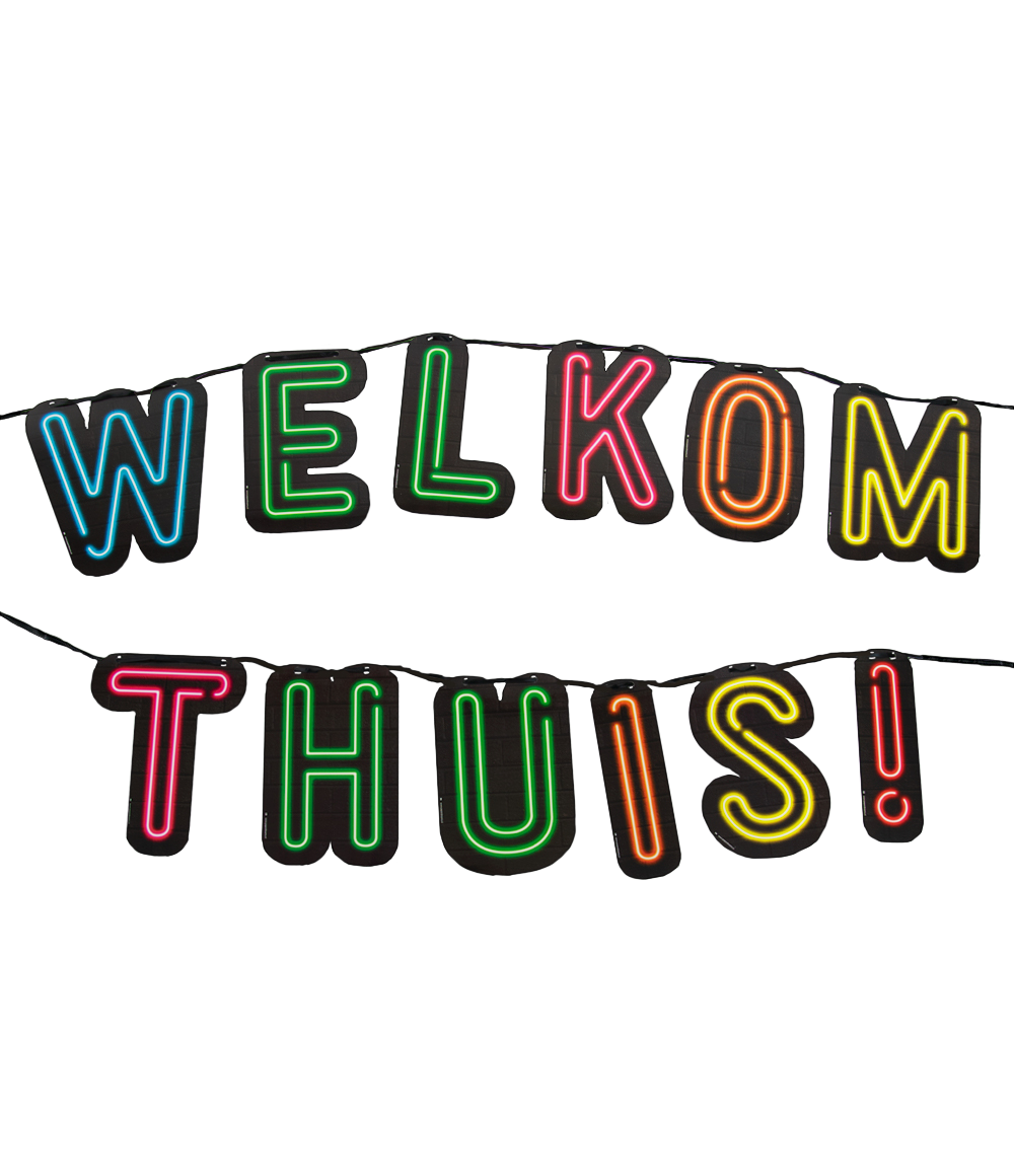 Neon slinger - Welkom thuis OP=OP