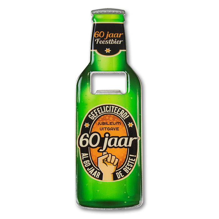 Bieropener 60 jaar