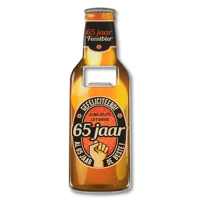 Bieropener 65 jaar