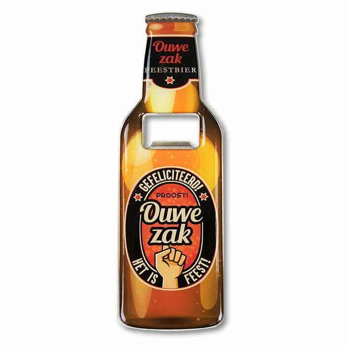 Bieropener ouwe zak