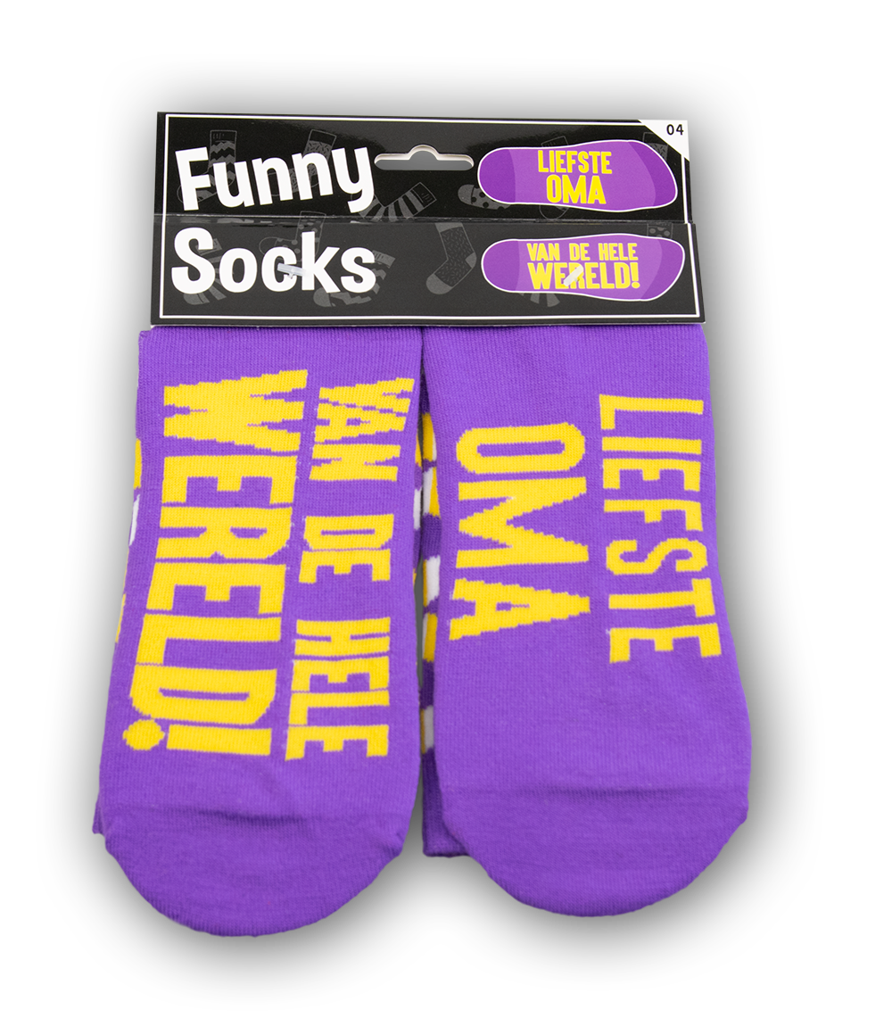 Funny socks - Liefste oma
