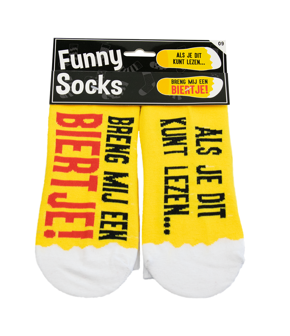 Funny socks - Breng mij een biertje