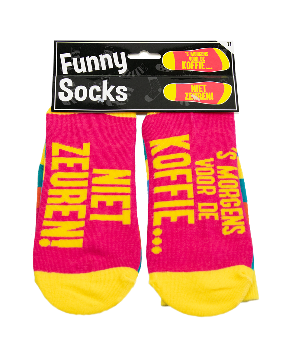 Funny socks - Voor de koffie