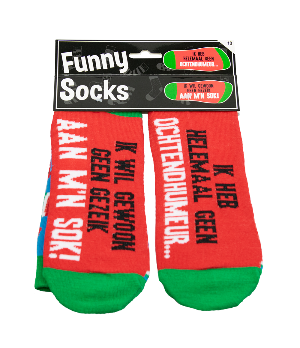 Funny socks - Geen ochtendhumeur