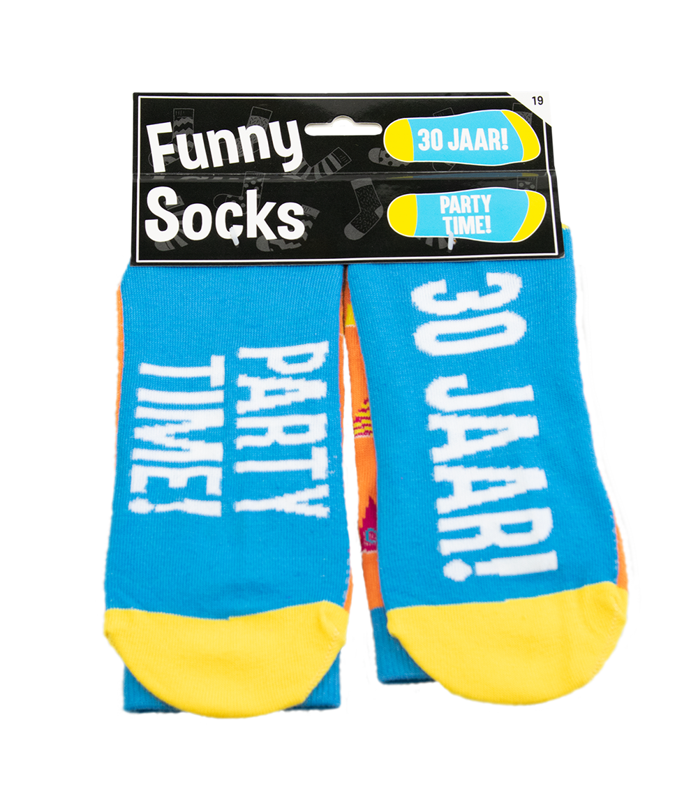 Funny socks - 30 jaar