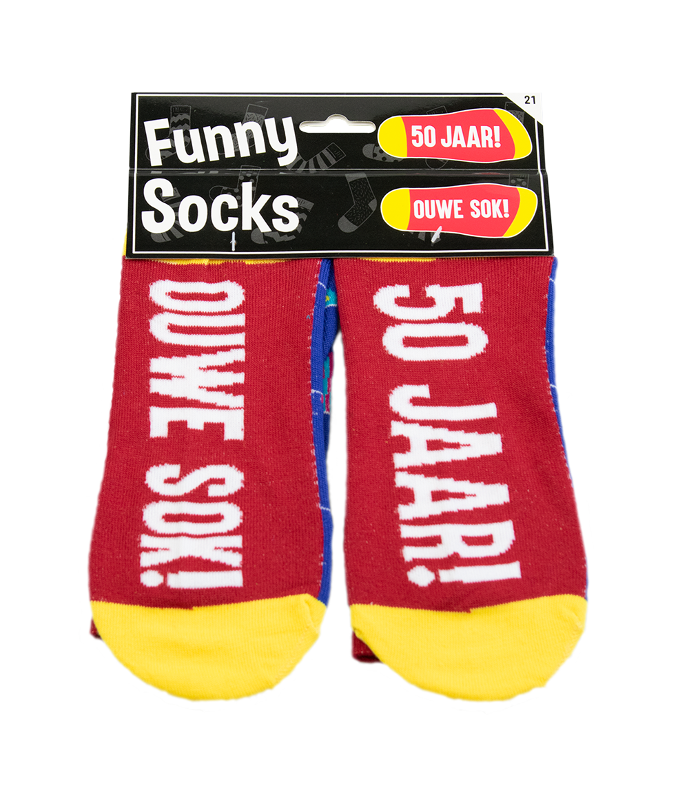 Funny socks - 50 jaar