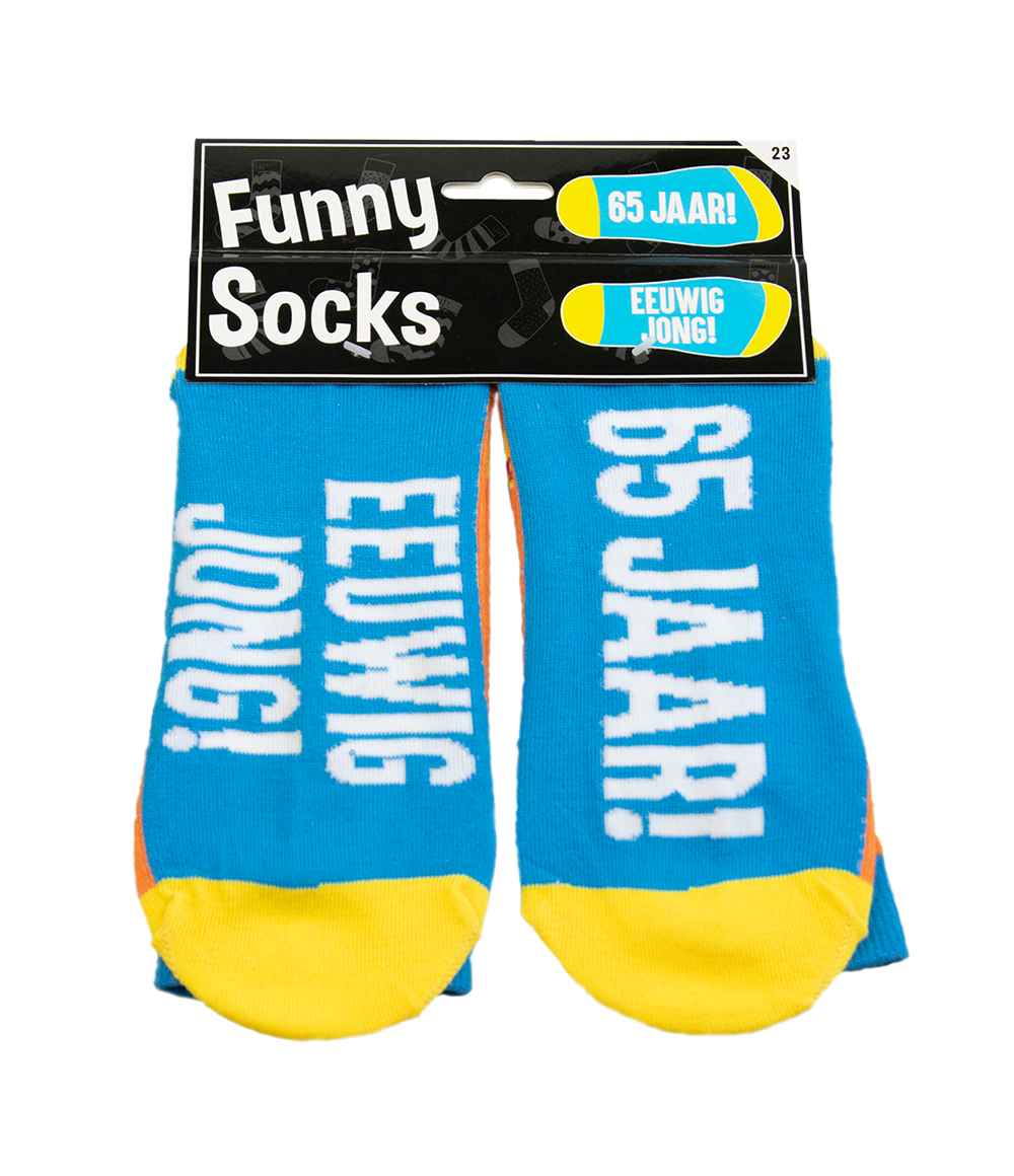 Funny socks - 65 jaar