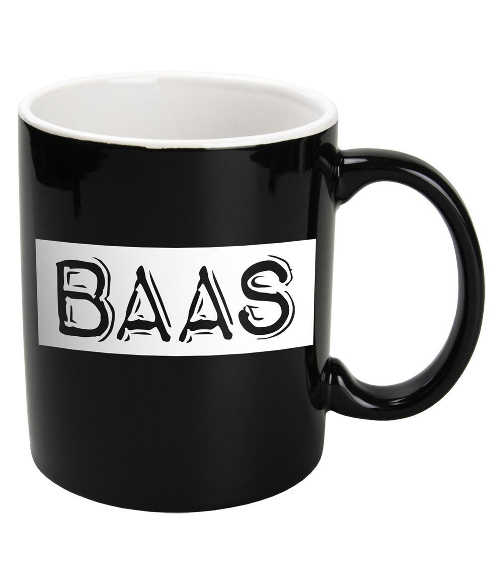 Black&White Mugs - Baas-Black