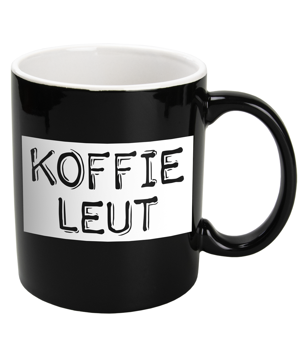 Black&White Mugs - Koffieleut-Black