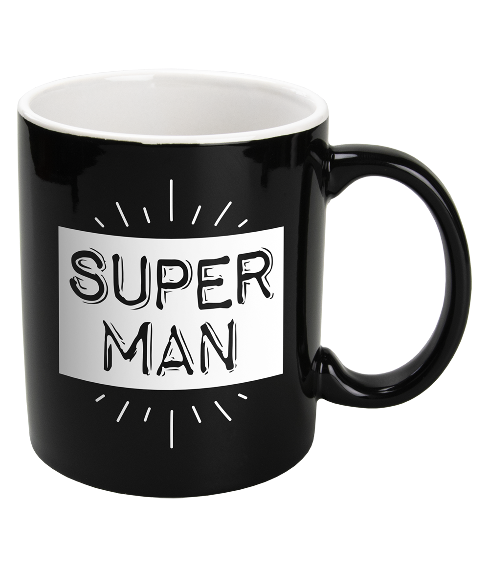 Black&White Mugs - Superman-Black