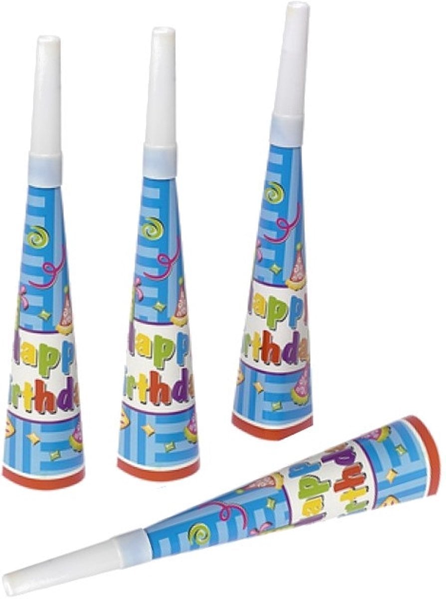 Toeter 19cm happy birthday