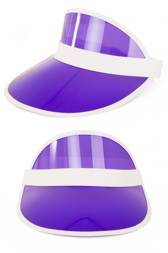 Zonneklep paars