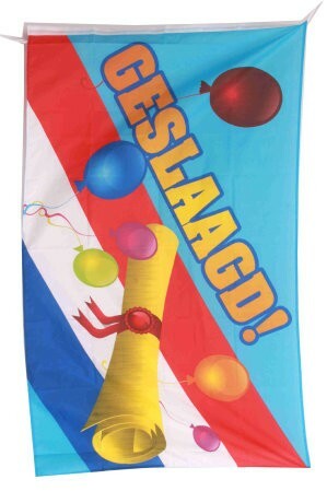 Vlag geslaagd NL vlag