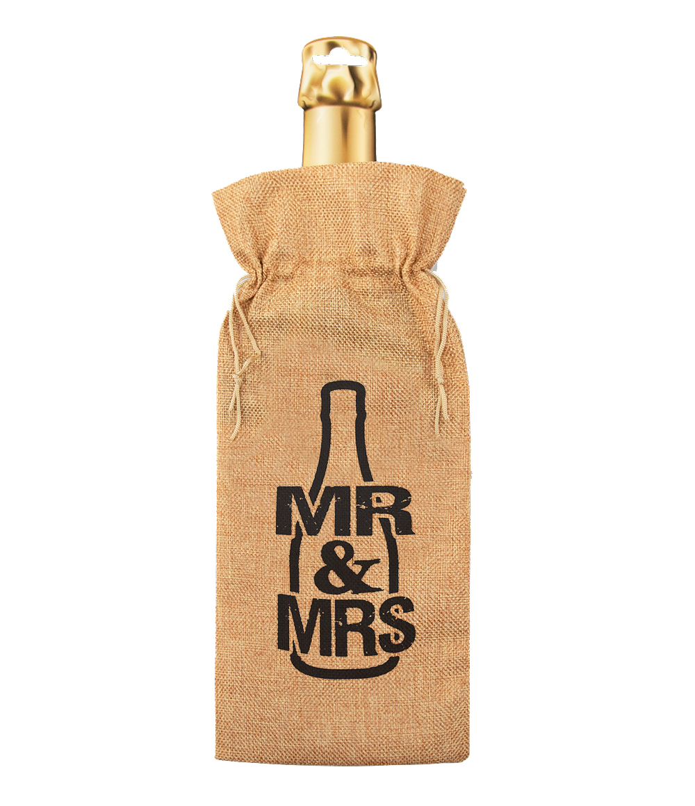 Bottle gift bag - Mr. & Mrs. OP=OP