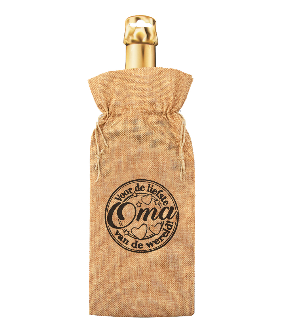 Bottle gift bag - Oma OP=OP