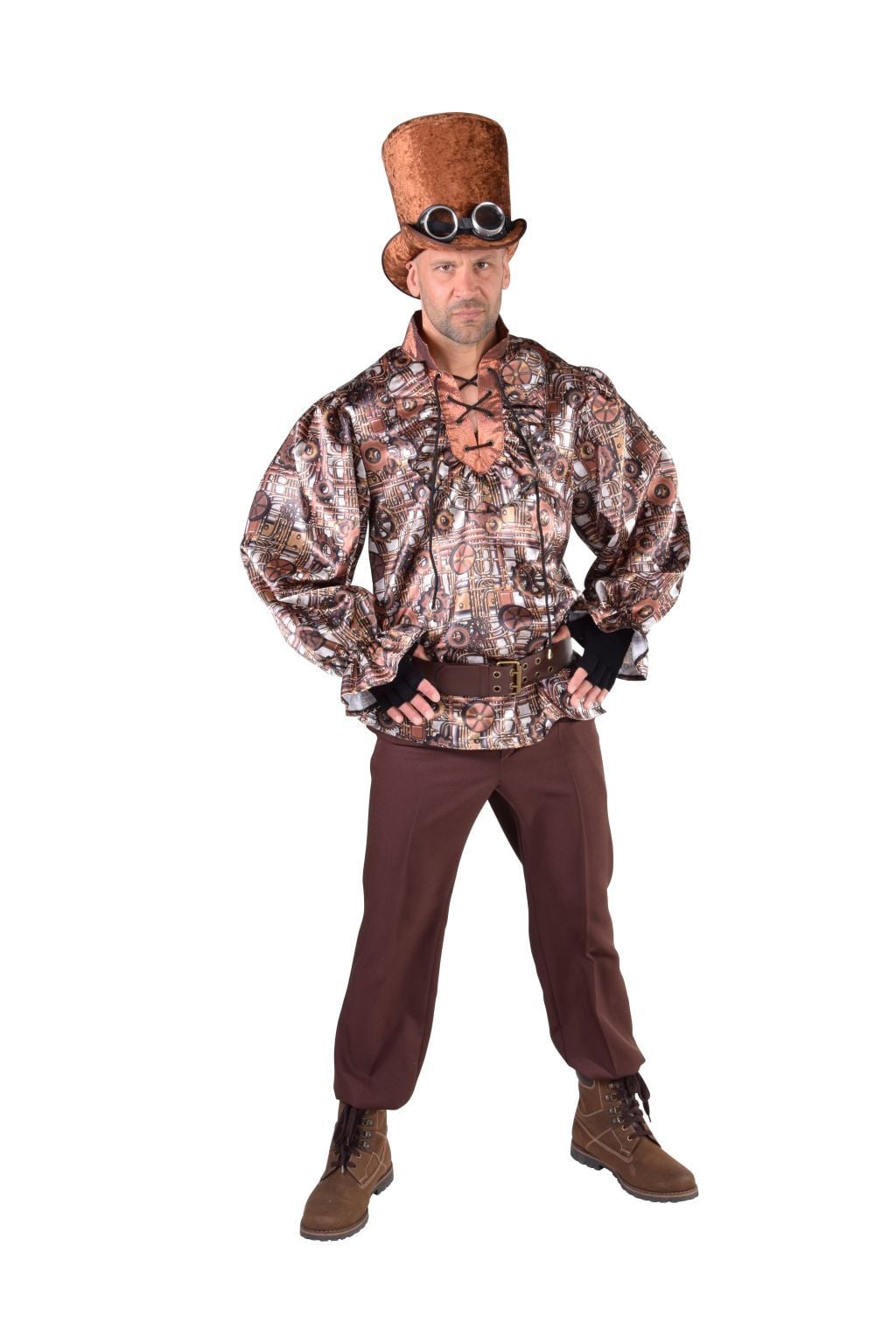 Piraten blouse steampunk op=op