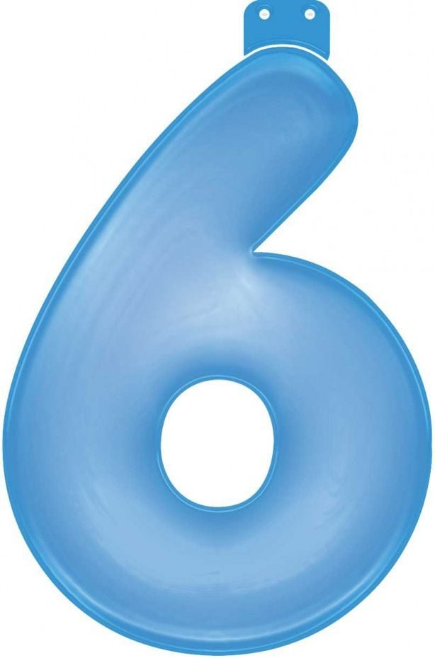 Coppens Funtext 35 Cm Blauw 6 coppens kopen in de aanbieding